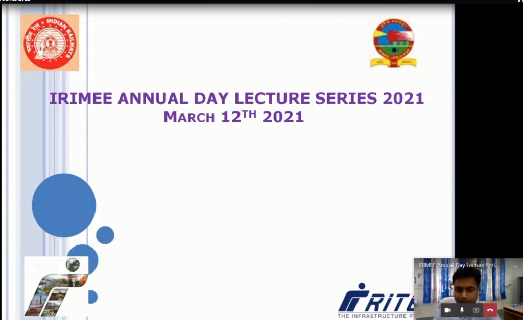 Smart Yard - IRIMEE Annual Day Lecture Series 2021