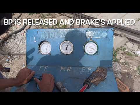 Air Brake testing of rakes in Pitline- Akshat Dwivedi IRSME(P)