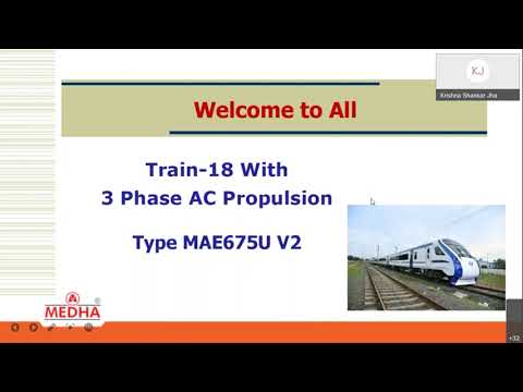 Session on Train 18 by M/s Medha Part-1