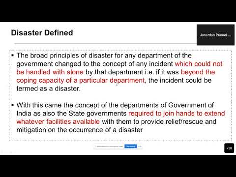 Disaster Management plan Indian Railways