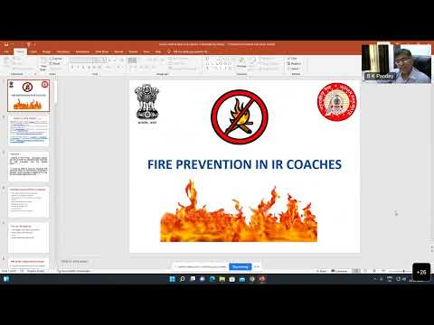 Fire prevention in coaches of Indian Railways